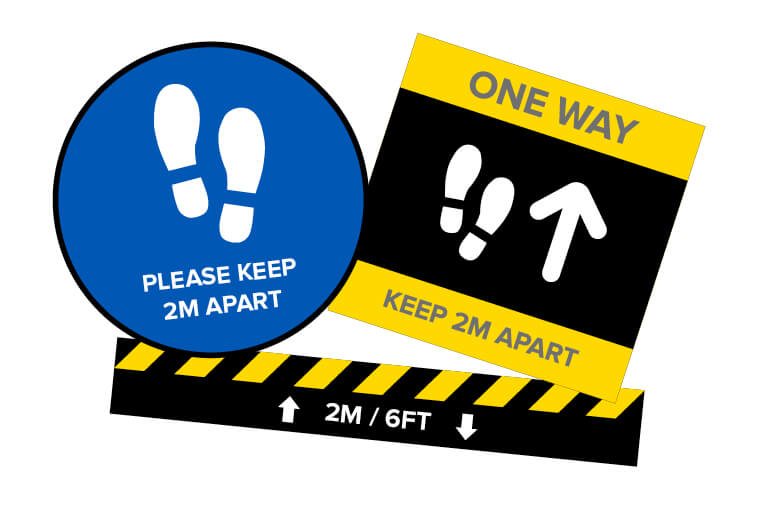 Signs for floors