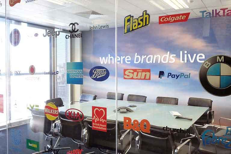 Optically Clear Graphic Film Printing Brighton
