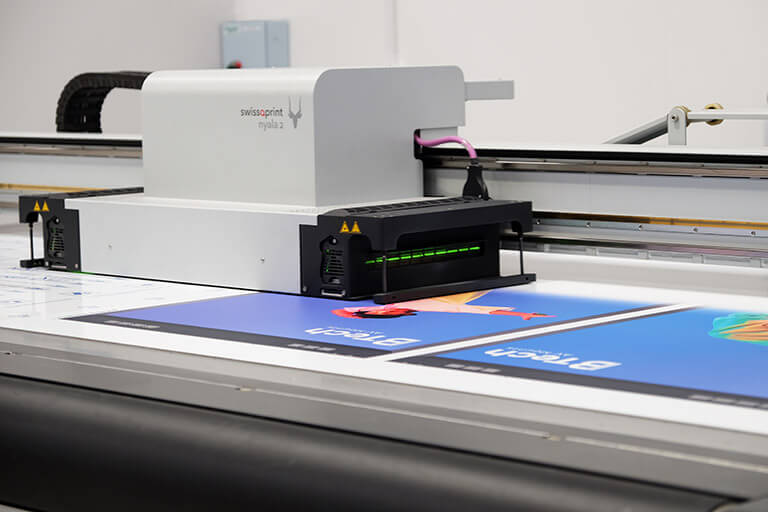 SwissQ Flatbed Printing | SAS Graphics Brighton