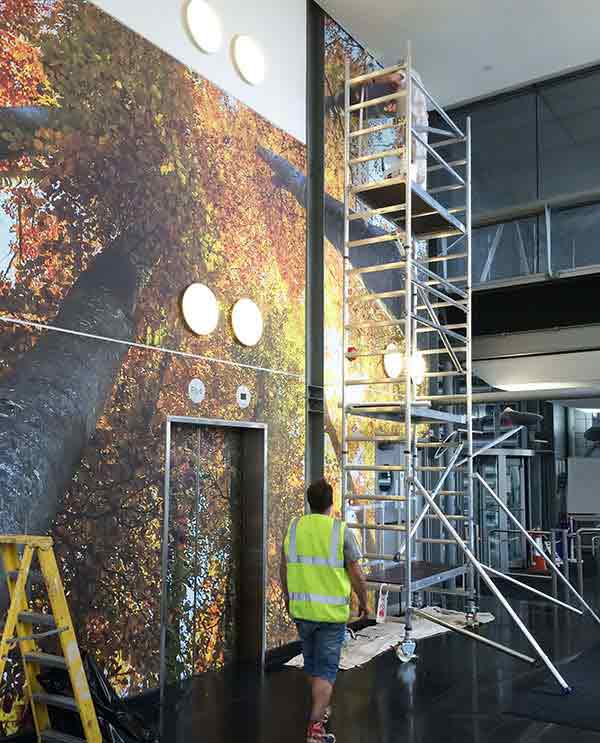 wallpaper installation SAS Graphics Brighton Hove Sussex